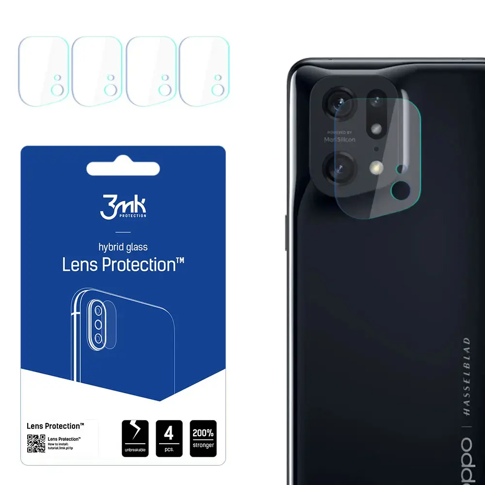 Oppo Find X5 Pro - 3mk Lens Protection™ screen protector