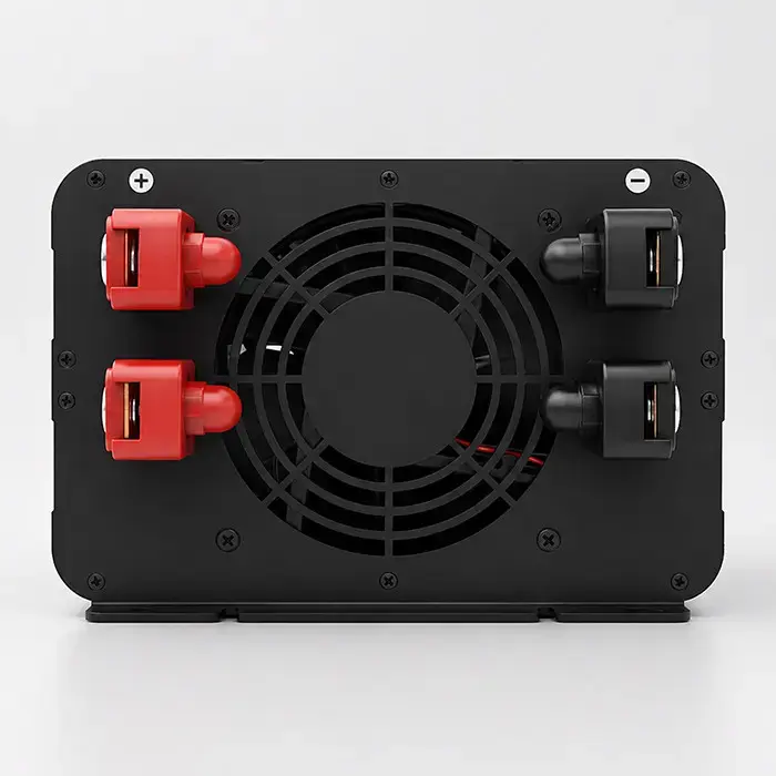 Qoltec Pure Sine Wave Inverter | 12V to 230V | 4000/8000W | USB | Compatible with LiFePO4 GEL AGM