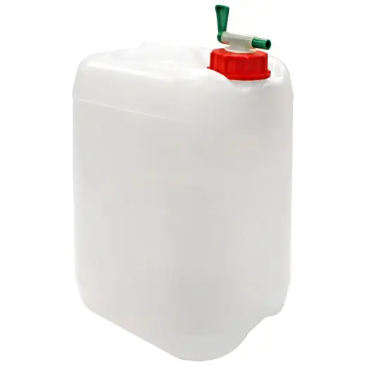 Canister 10L with tap, plastic