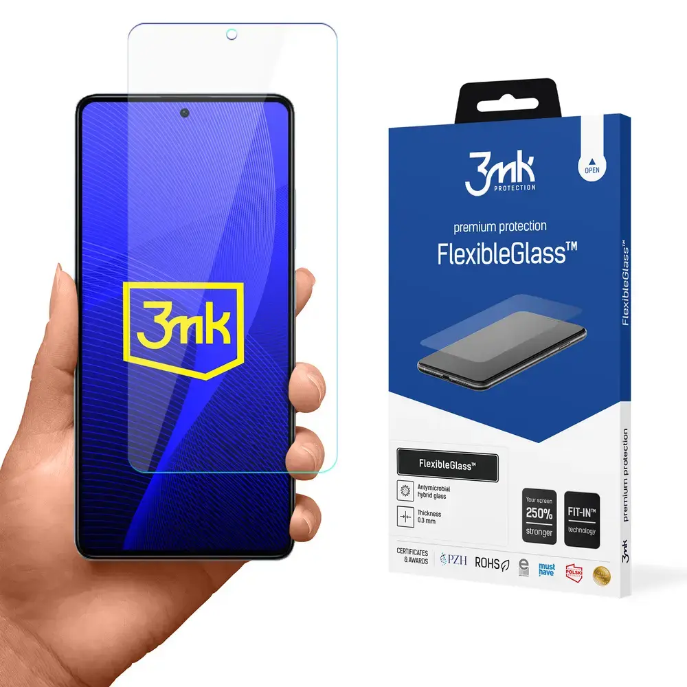 3mk FlexibleGlass™ aizsargstikls telefonam Redmi Note 12 Pro | Pro+