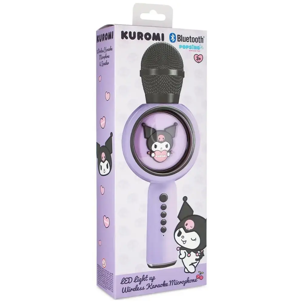 Karaoke Microphone with LED Wireless Speaker OTL Kuromi