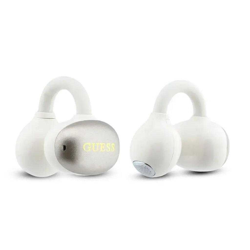 Guess Metallic Finish Classic Logo OWS Wireless Earphones Gold