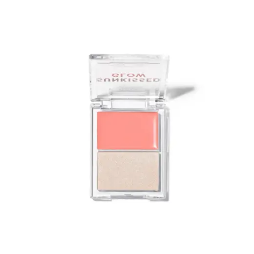 Profusion Cosmetics, Sunkissed Glow, Glow & Illuminating, Blush Highlighter Palette, Pink Sunrise, 4.7 g
