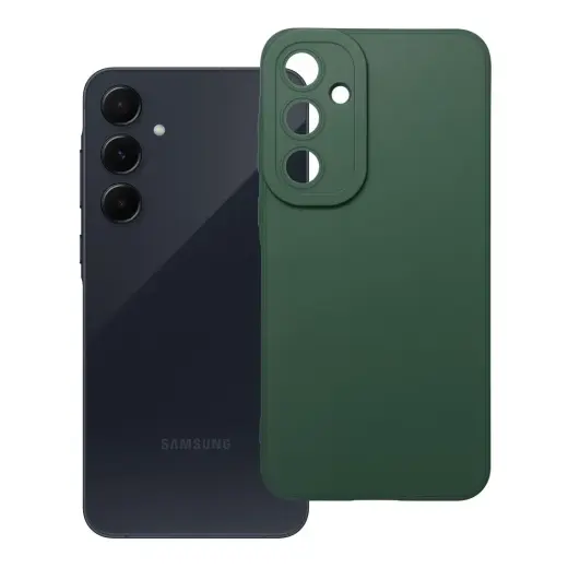 Case for Samsung A55 5G Matt 2.0 dark green