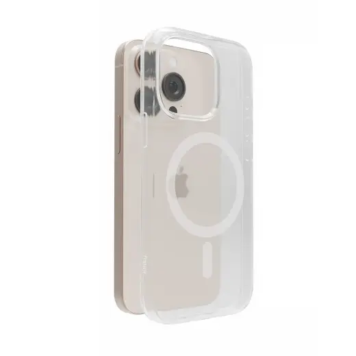 Allity Clear Protector telefoni ümbris MagSafe toega iPhone 14 läbipaistev
