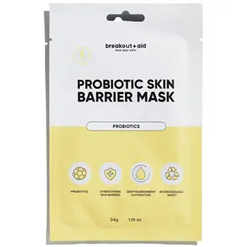 Breakout+aid Probiotic Skin Barrier Mask - Skin Barrier Strengthening Mask 34.0g