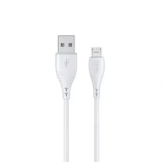 T-PHOX NATURE data transfer and charging cable | USB-A to Micro USB | 15W | 1.2m | white