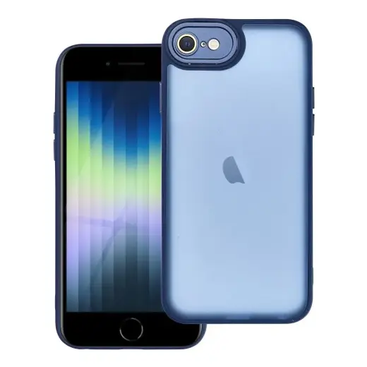 Variete maciņš telefonam iPhone 7 | iPhone 8 | iPhone SE (2020) | iPhone SE (2022) zils
