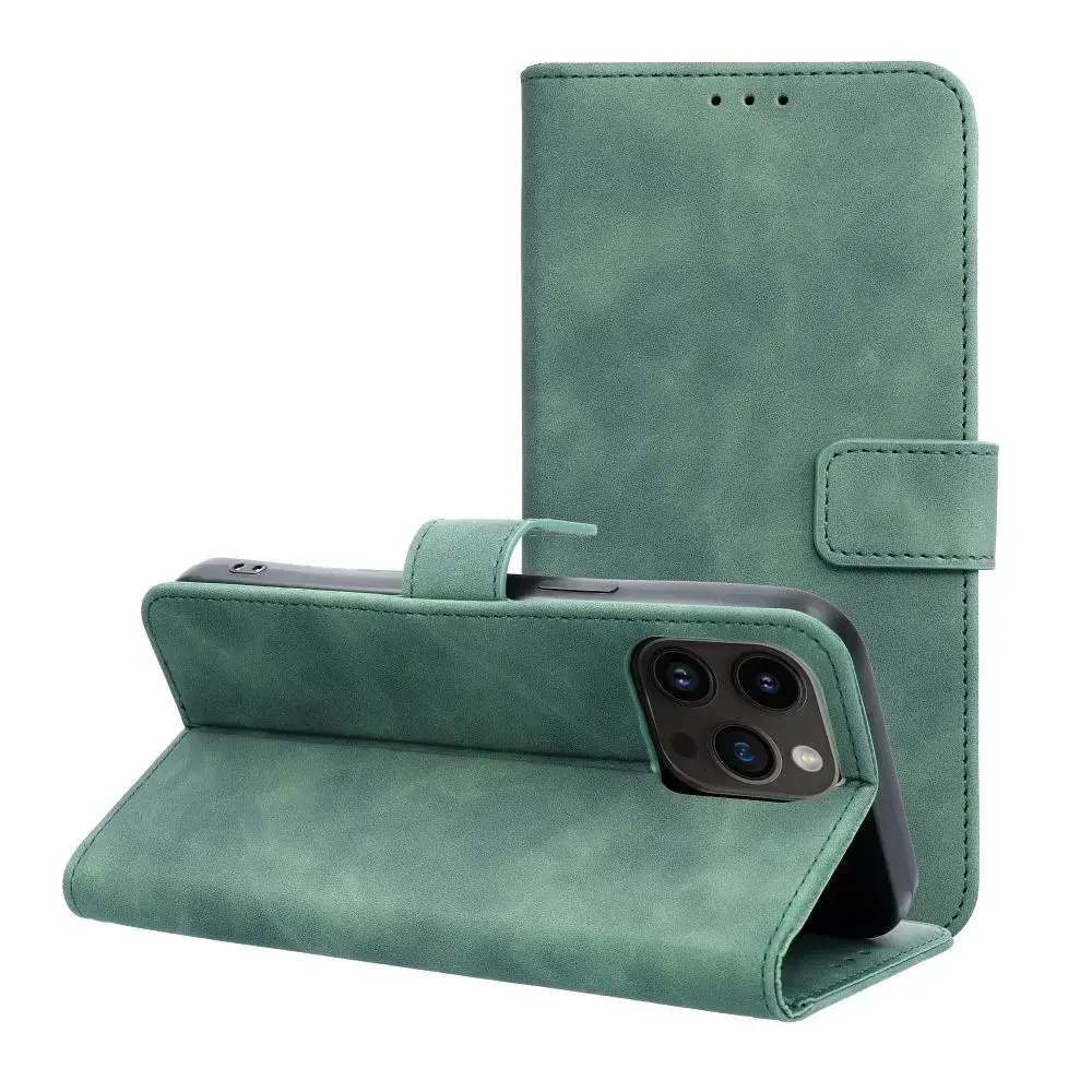 TENDER Book Case for IPHONE 14 Pro Max green