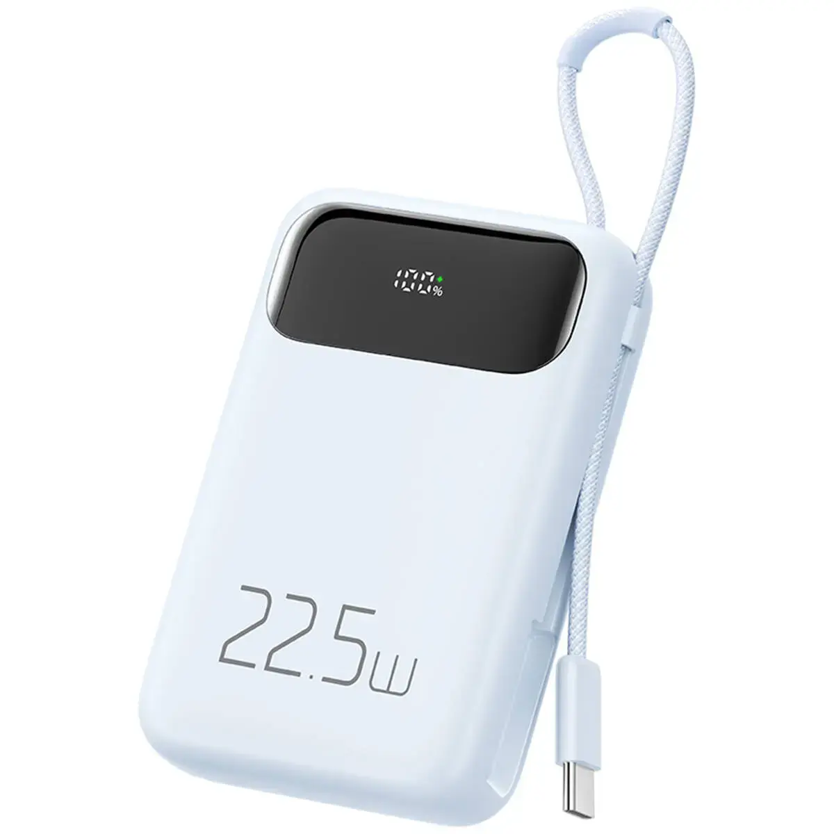 Mcdodo MC-3244 external battery (powerbank) | 10000 mAh | 22.5W | USB-A, USB-C | blue