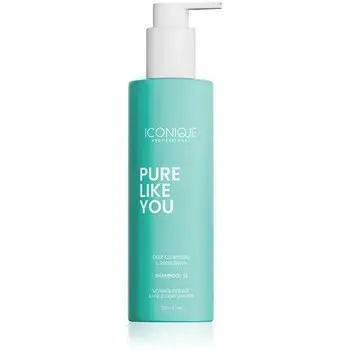 ICONIQUE Professional Pure Like You Shampoo - Deep Cleansing Shampoo 250ml