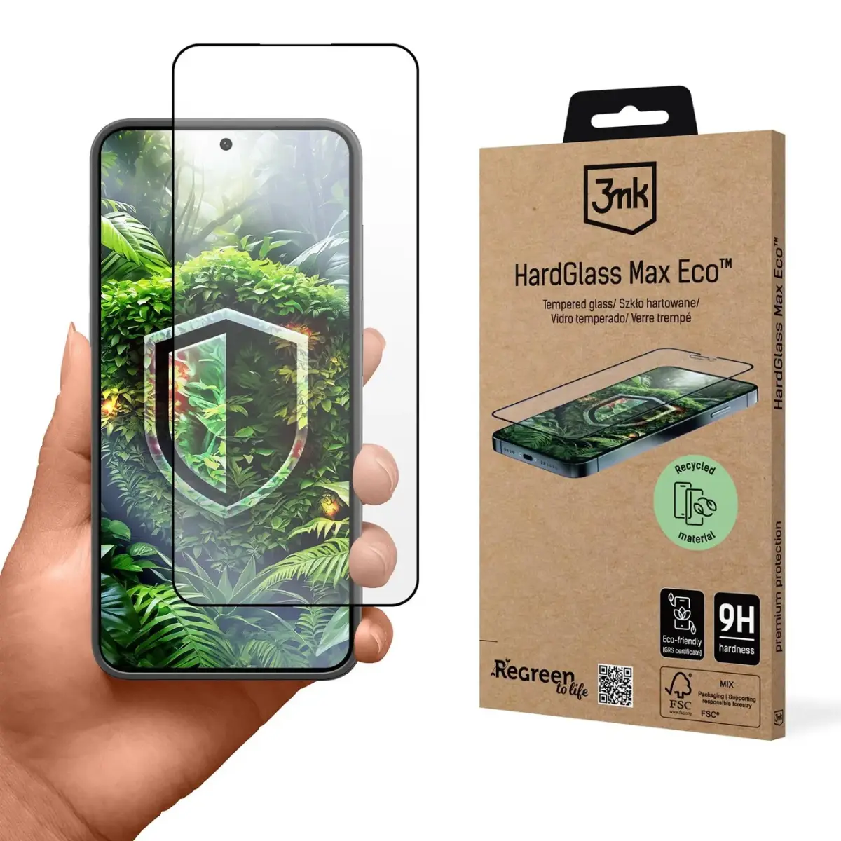 3mk HardGlass Max Eco tempered glass for phone Samsung Galaxy S24