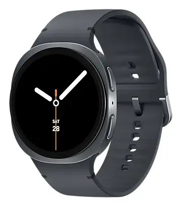 Samsung Galaxy Watch 8 3.81 cm (1.5") AMOLED 44 mm Digital 480 x 480 pixels Touchscreen Graphite Wi-Fi GPS (satellite)