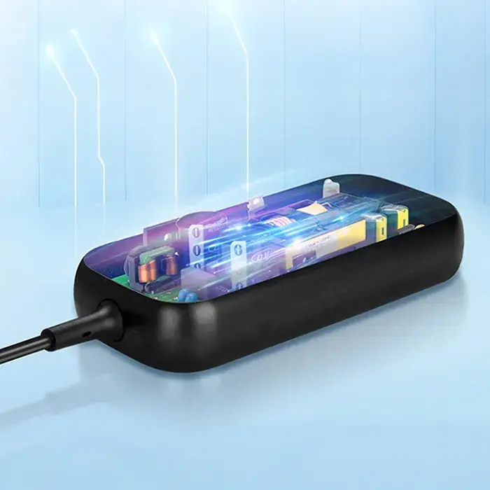 Qoltec 50334 ātrais lādētājs e-velosipēdam, elektriskajam skrejritenim XIAOMI 36V | 42V | 2A | 8.0*8.0mm | ūdensizturīgs + strāvas kabelis