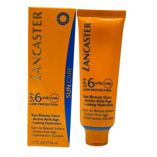 Lancaster, Sun Beauty, Anti-Ageing, Day, Cream, For Face|Neck & Decolette, SPF 6, 50 ml