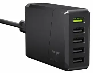 Green Cell GC ChargeSource 5 travel charger | 52W | USB-A | black