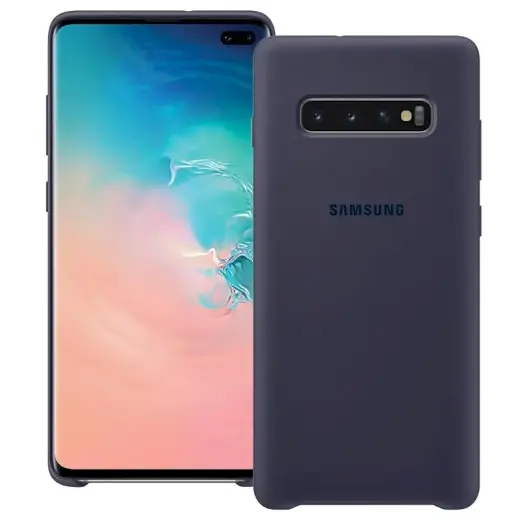 EF-PG975TNE Samsung Silicone Cover Navy for G975 Galaxy S10 Plus
