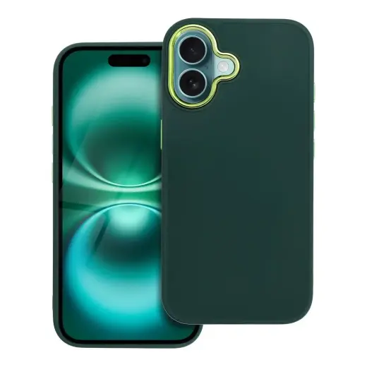 FRAME phone case for iPhone 16 green