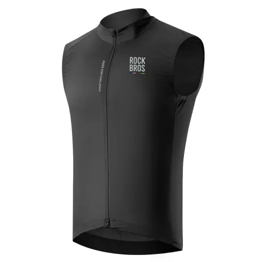 Rockbros TLMJ003-01 ROAD TO SKY men's lightweight breathable cycling vest L - black
