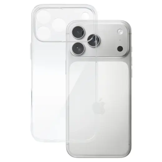 Perfect 2 mm phone case for iPhone 17 Pro transparent