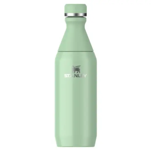 Termopudele The All Day Slim Bottle 0,35L glancēta pistāciju krāsā