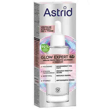 Astrid Glow Expert Serum - Sérum proti tmavým skvrnám a vráskám 30ml
