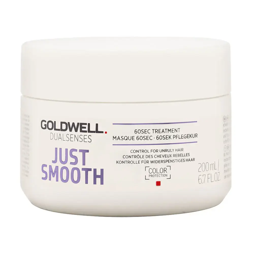 Goldwell Dual Senses Just Smooth 60 Second Treatment 200Ml in Clear
