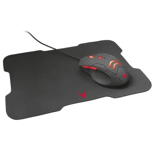Varr VSETMPX4 spēļu pele + peles paliktnis 800–3200 DPI | USB