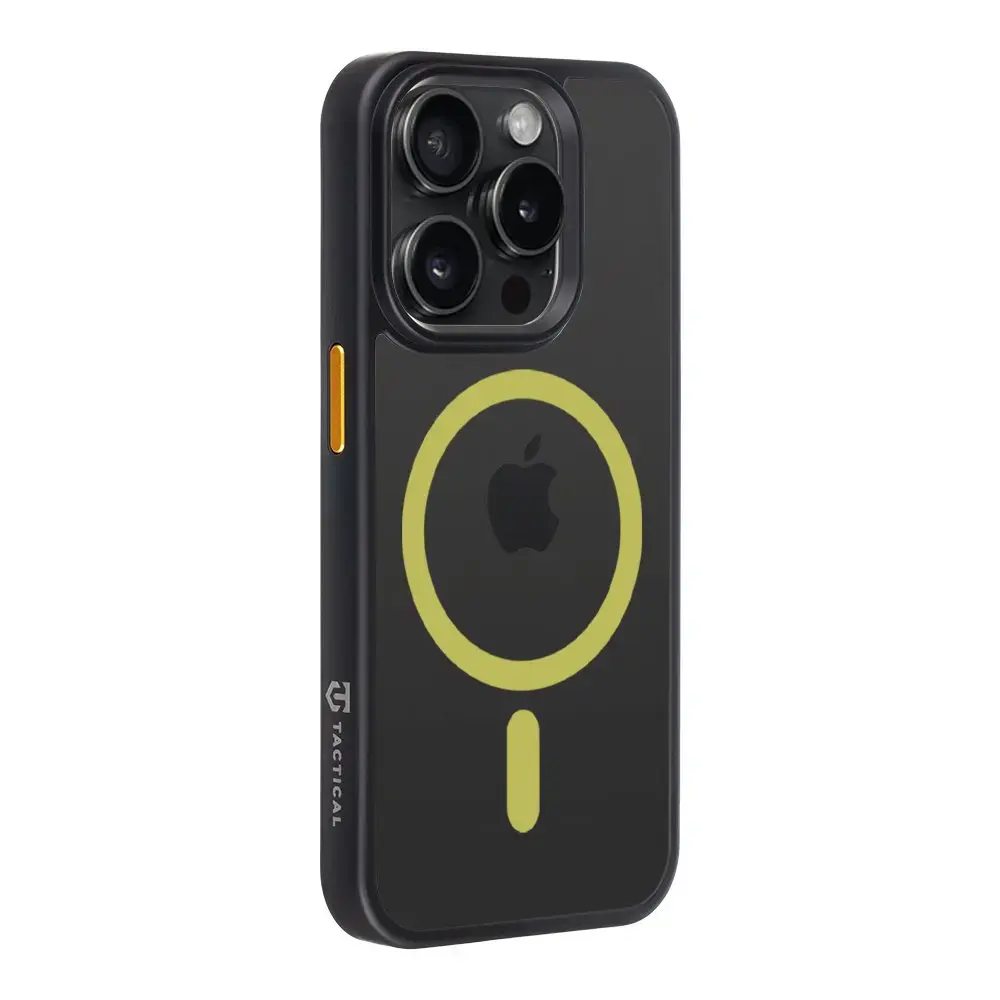 Tactical MagForce Hyperstealth 2.0 Cover for iPhone 15 Pro Black|Yellow