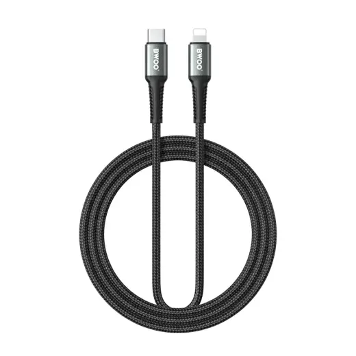 BWOO провод для передачи данных и зарядки | USB-C на Lightning | 30W | 3m