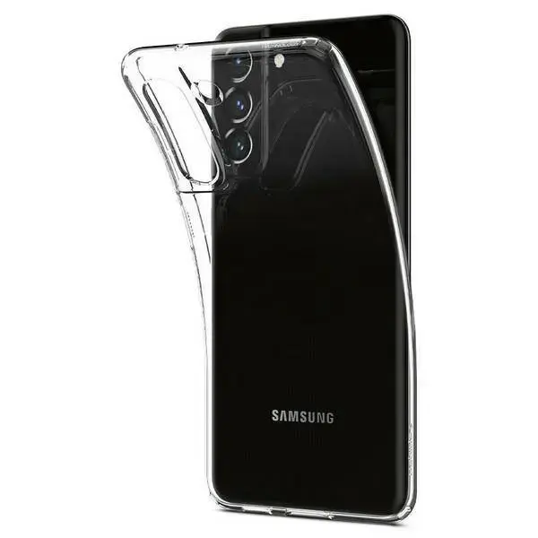 Fusion Precise Case 2mm izturīgs silikona aizsargapvalks Samsung G990 Galaxy S21 FE caurspīdīgs