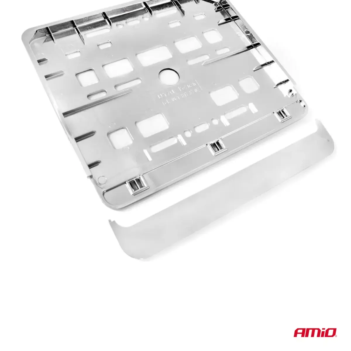 Licence plate frame- motocycle, metalic