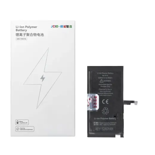 JCID Battery for iPhone 15 (standard capacity)