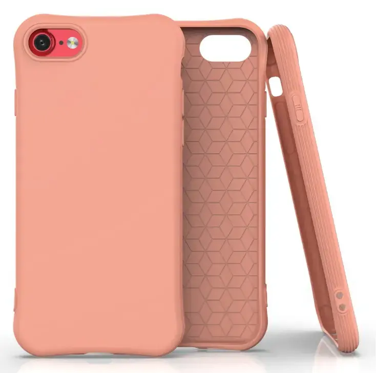 Fusion Solaster Back Case Silicone Case For Apple iPhone 7 | 8 | SE 2020 Orange