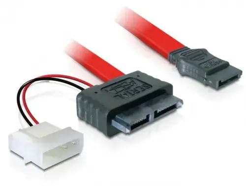 Delock S-ATA 7+6pin 5V  30cm (84390)