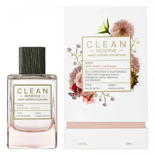 Clean, Avant Garden - Nude Santal & Heliotrope, Eau De Parfum, Unisex, 100 ml