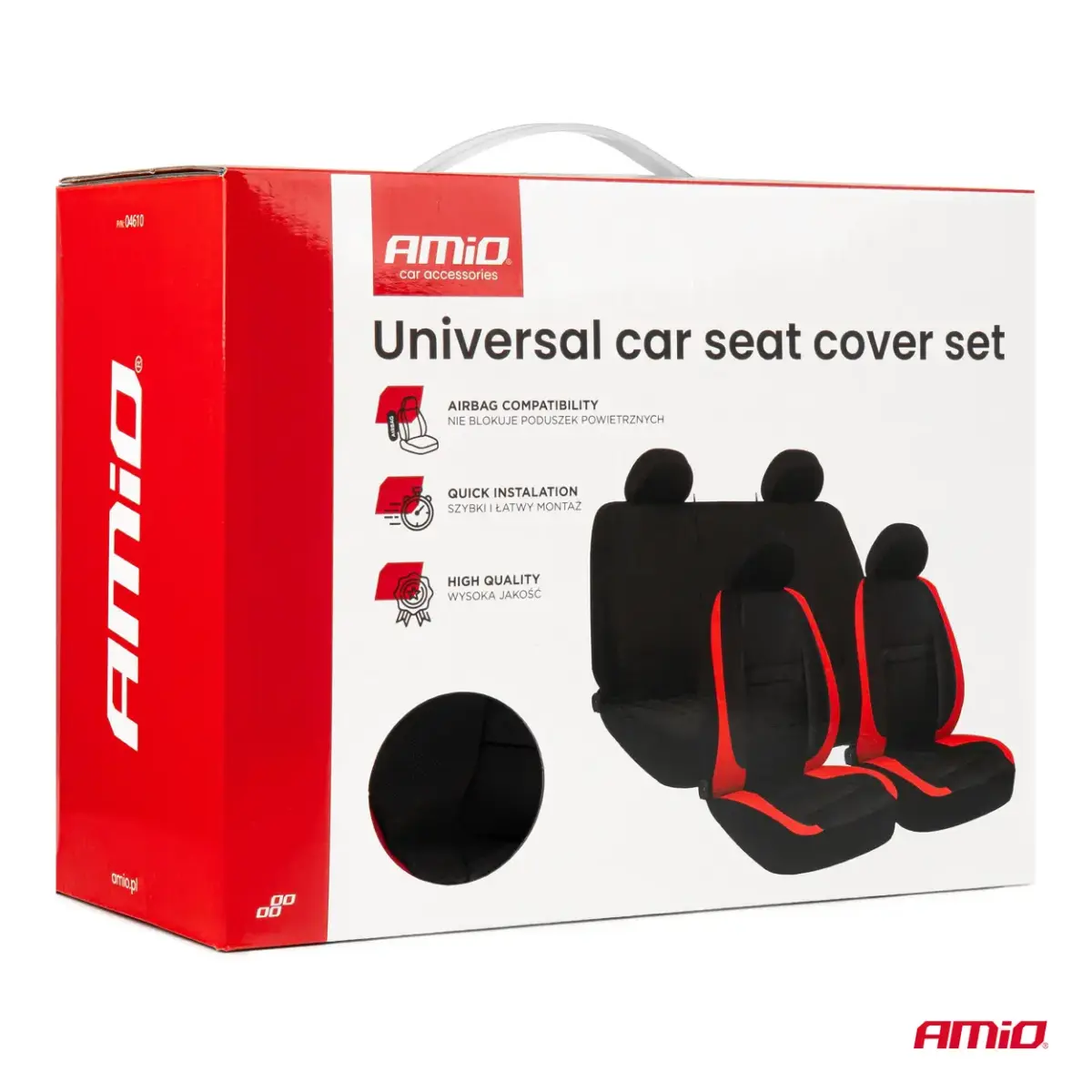 Universal car seat cover set SC-10 AMIO-04610