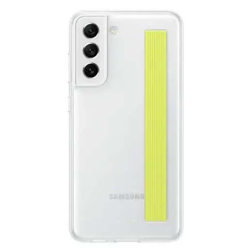 EF-XG990CWE Samsung Clear Strap Cover for Galaxy S21 FE White