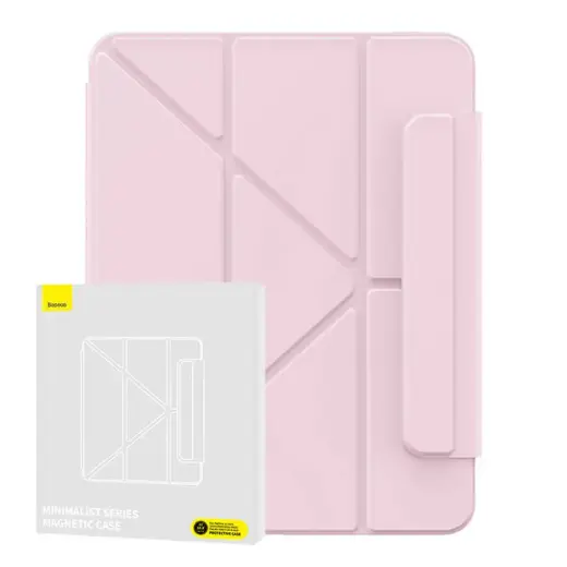Magnetic Case Baseus Minimalist for Pad Air4|Air5 10.9″|Pad Pro 11″ (baby pink)