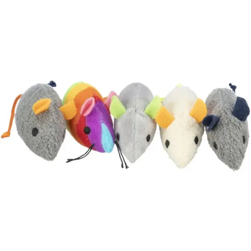 Rotaļlieta kaķiem - Trixie Mouse, plush, catnip, 7 cm, 1 gab