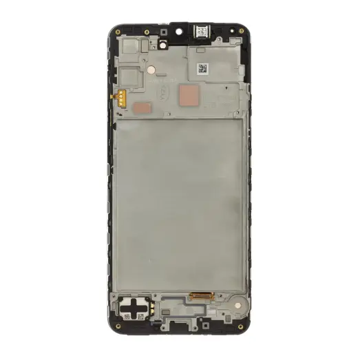 LCD display + Touch Unit + Front Cover Samsung A165 Galaxy A16 4G Black (Service Pack)