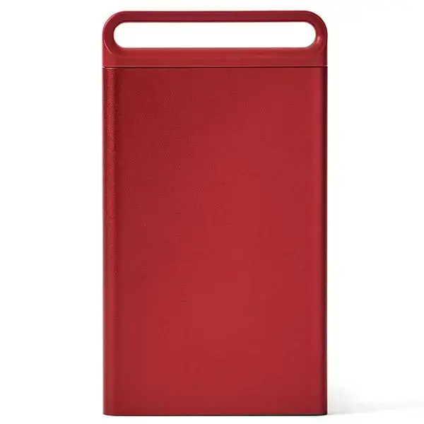 Lexon Nomaday Card Business Card Holder dark red LD144DR