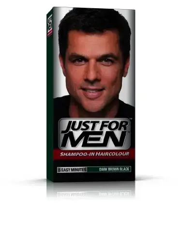 Just for Men Shampoo-in Permanent Hair Colour H40 Medium Dark Brown