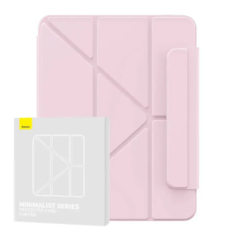 Magnetic Case Baseus Minimalist for Pad Air4|Air5 10.9″ (baby pink)