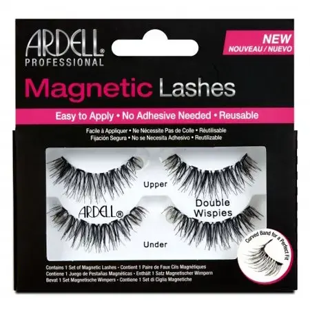 Ardell Magnetic Lashes Double Wispies Black 2 Pairs