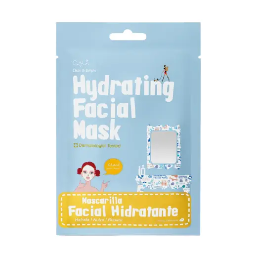 Cettua, Cettua, Hydrating, Sheet Mask, For Face, 20 g