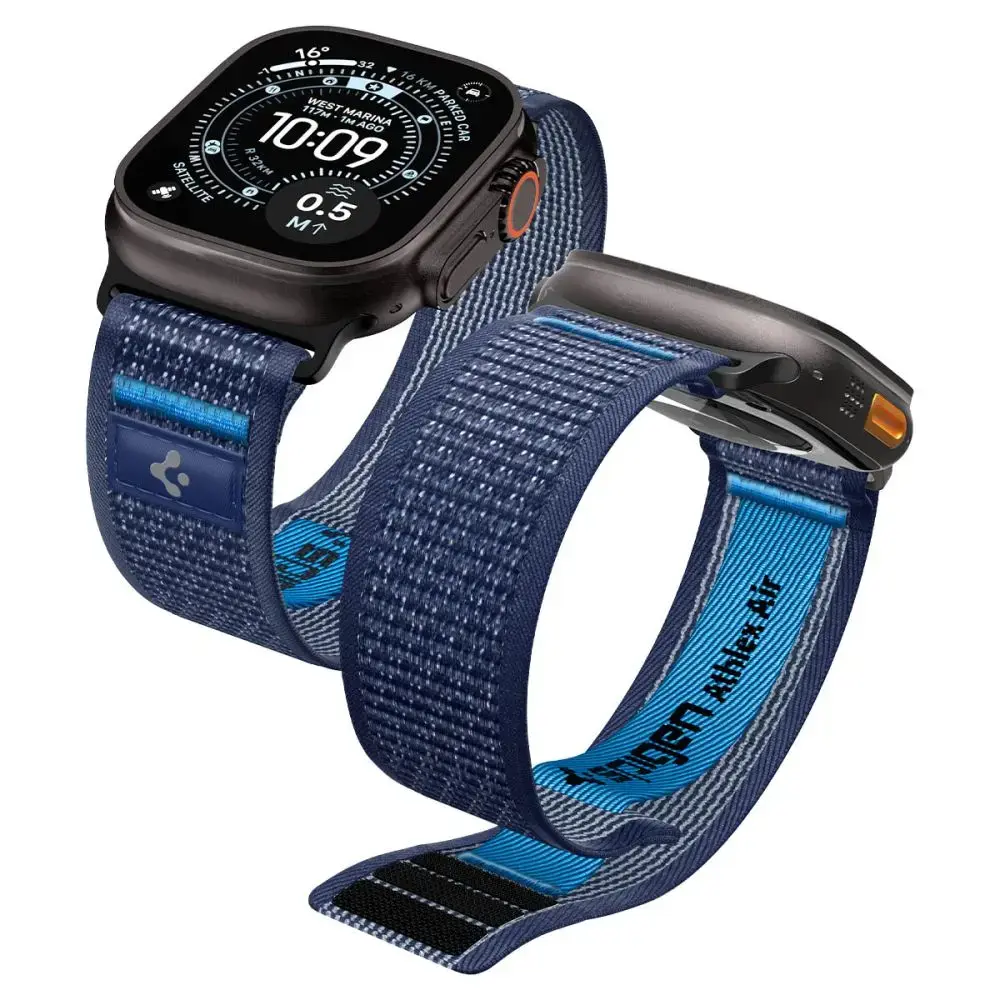 SPIGEN ATHLEX AIR 2 APPLE WATCH 8 / 9 / 10 / 11 / SE / ULTRA (44 / 45 / 46 / 49 MM) ACTIVE NAVY BLUE