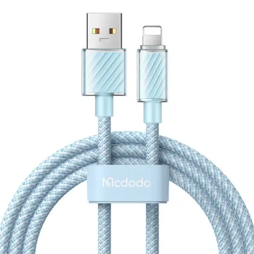 Mcdodo CA-3641 data transfer and charging cable | USB-A to Lightning | 15W | 1.2m | blue