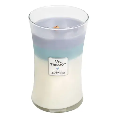 WoodWick Calming Retreat scented candle with wooden wick 609,5 g