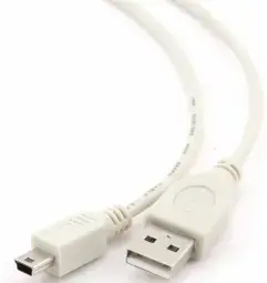 Kabelis Gembird USB Male - MiniUSB Male 1.8m White